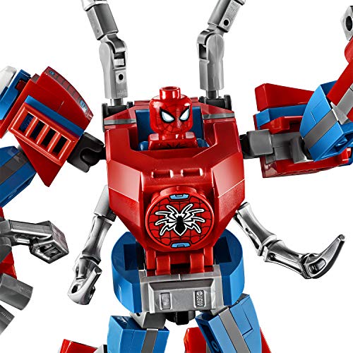 LEGO Super Heroes - Armadura Robótica de Spider-Man, Set de Construcción de Figura de Acción de Juguete para Fans de Marvel (76146)