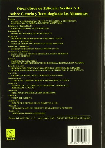 Limpieza y desinfección en la industria alimentaria