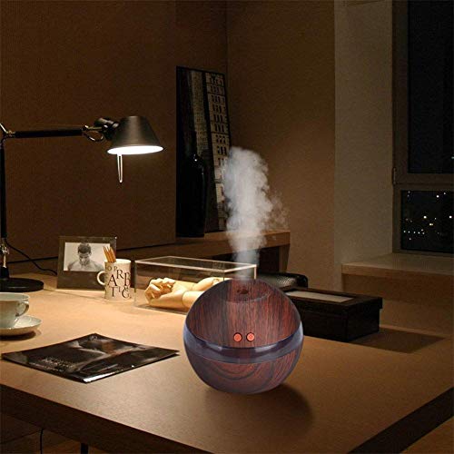 L@LILI Aire Aroma Aromaterapia difusor de Aceite Esencial ultrasónico Aroma LED humidificador