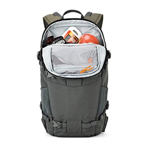 Lowepro Flipside Trek BP 350 AW - Mochila para cámara, Tirante para hombro, Verde/Gris