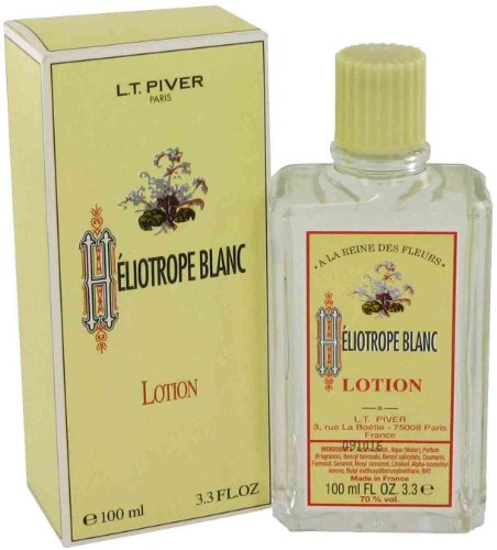 LT Piver - Heliotrope Blanc Lotion (Eau De Toilette) - 3.3 oz by L. T. Piver