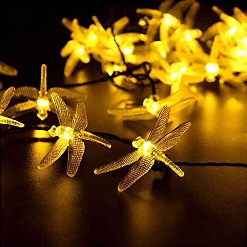 Lumière solaire de jardin imperméable à l'eau 30 LED lampe solaire fée chaîne lumières pour cour extérieure pelouse fête de mariage décoration de noël lumières