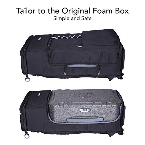 Lykus RS1 Mochila de Viaje para dji Ronin-S, Cámara y Lente, Mochila imprescindible para Ronin-S