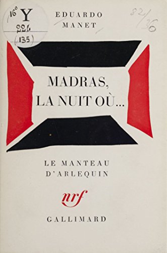 Madras, la nuit où... (Le manteau d'Arlequin) (French Edition)