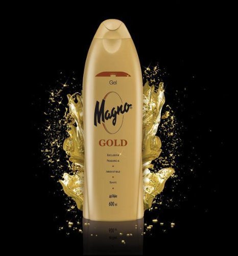 Magno Gold Shower Gel 18.3 Oz./550ml Case of 12 by Magno Gold