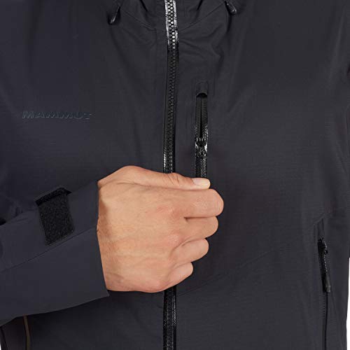 Mammut Kento - Abrigos y Chaquetas (Negro, Masculino, Chaqueta, Abrigo Cortavientos, Adulto, L)