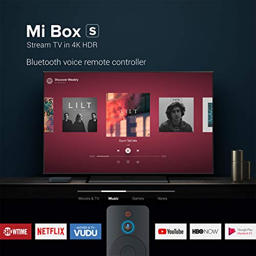 MCorz, Original Xiaomi TV Box S (EU Version) 4K Ultra HD con Dolby Audio, Control Remoto Asistente de Google, Control Remoto por Voz, Hdmi 4K HDR, Reproductor Multimedia de Transmisión