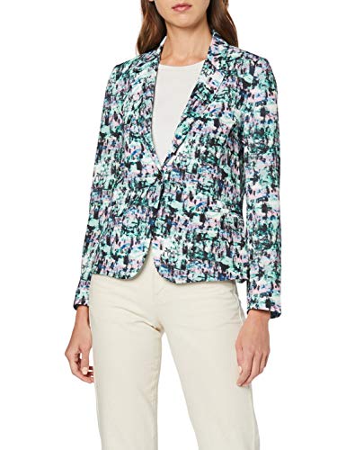 Mexx Chaqueta de Traje, Multicolor (Abstract Printed 300199), 40 (Talla del Fabricante: 38) para Mujer