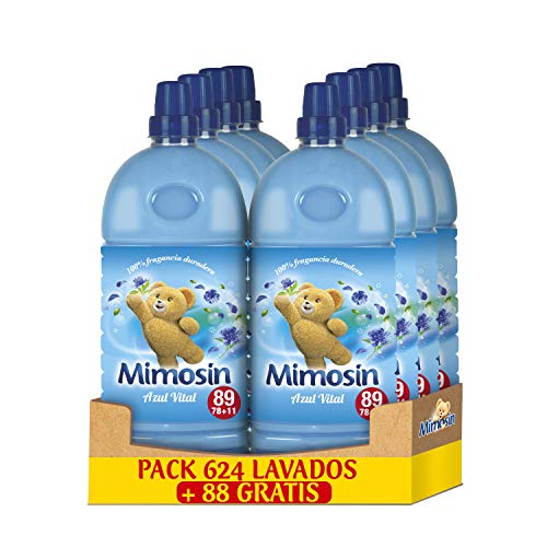 Mimosin Concentrado Suavizante Azul Vital 89lav x 8botellas