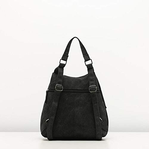 Misako - Mochila Mili Algodón Negro | Mochila MSK Algodón