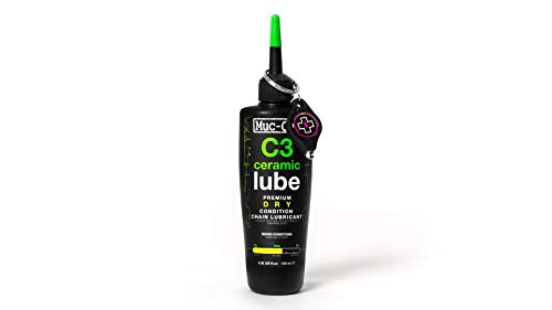 Muc Off C3 Ceramic Dry Lube - Lubricante cerámico para bicicleta , 120 ml