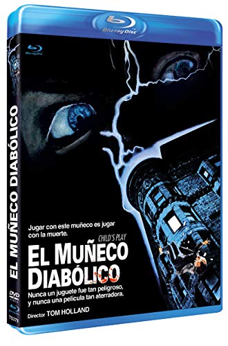 Muñeco Diabolico BD + DVD de Extras + Slip Cover  1988 Child's Play [Blu-ray]