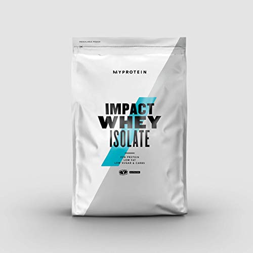 MyProtein Impact Whey Isolate Proteína de Suero, Sabor Chocolate Blanco - 1000 gr