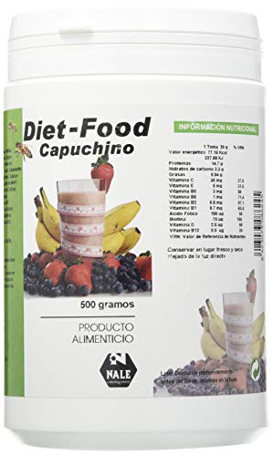 Nale Diet Food Batido Sabor Capuccino 500Gr 400 g