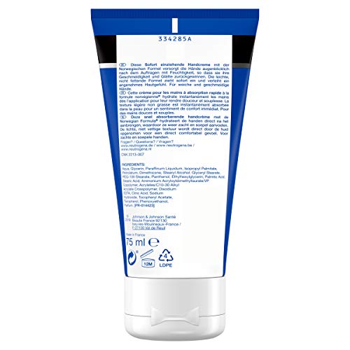 Neutrogena Crema De Manos Absorción Express - 2 Unidades x 75 ml.