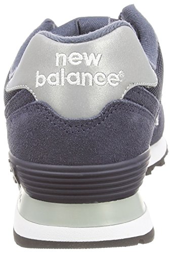 New Balance ML574, Zapatillas Hombre, Azul (Navy/Grey), 37.5 EU