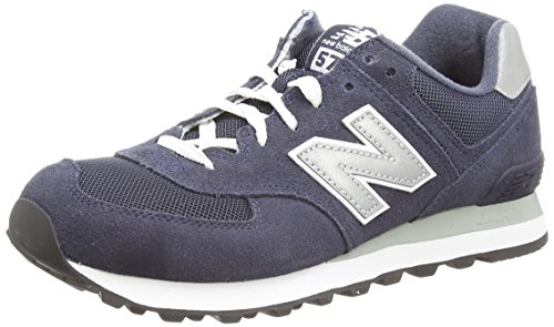 New Balance ML574, Zapatillas Hombre, Azul (Navy/Grey), 37.5 EU