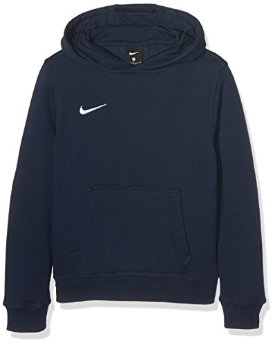 Nike 658500-451 Youth Team Club Hoody - Sudadera unisex con capucha para niños, Azul (Obsidian), S