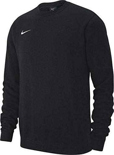 NIKE Y CRW FLC TM Club19 Sudadera, Niños, Black/White, XL