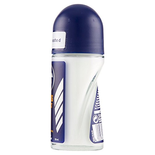 NIVEA estrés Protect Men Desodorante Roll-On, 6 paquetes de 50 ML