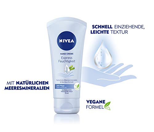 Nivea Hand Tube Express Hidratación 75 ml