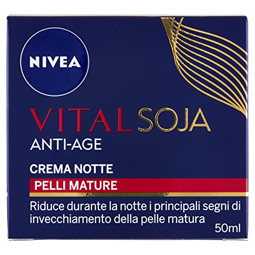 NIVEA Vital Soja Madura Noche Piel 50 Ml.86657 Cremas Faciales Y Máscaras