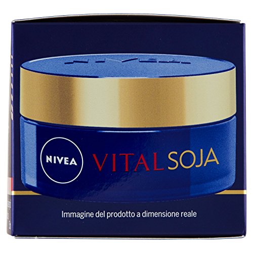 NIVEA Vital Soja Madura Noche Piel 50 Ml.86657 Cremas Faciales Y Máscaras