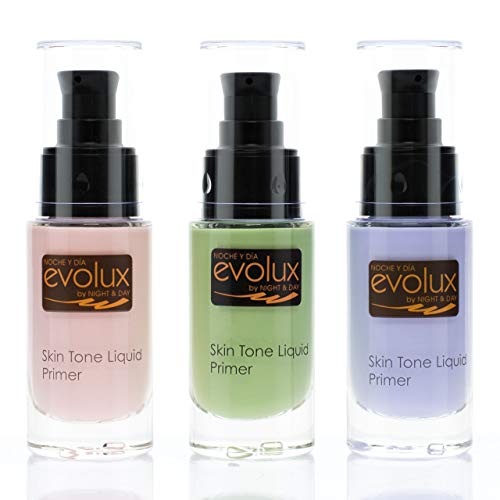 NOCHE Y DÍA EVOLUX BY NIGHT AND DAY - Prebase correctora de tono, N.58 Verde/Green, 30 ml