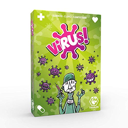 Outletdelocio. Juego de Cartas Virus. El Juego mas contagioso. Edicion Española. +8 años