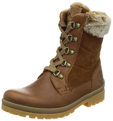 Panama Jack Tuscani, Botas Militar para Mujer, Marrón (Cuero B1), 39 EU