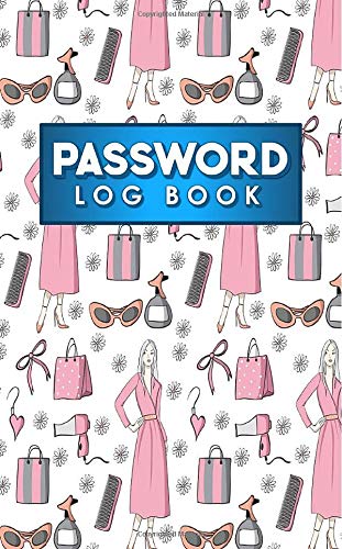 Password Log Book: Internet Password Booklet, Password Logbook, Password Diary, Username Password Book, Cute Beauty Shop Cover: Volume 95