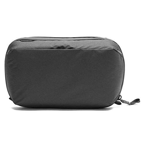 Peak Design BWP-BK-1 Bolsa de Aseo Nylon Negro 2,5 L - Bolsas de Aseo (Nylon, Negro, Monótono, Cremallera, 2,5 L, 260 mm)