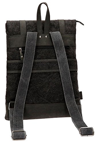 Pepe Jeans Horse Mochila Tipo Casual, 40 cm, 7.2 litros, Negro