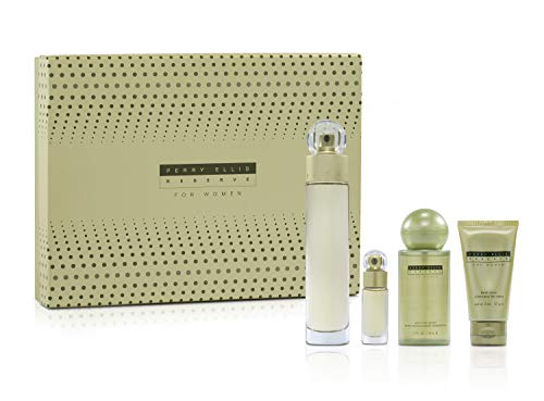 PERRY ELLIS RESERVE by Perry Ellis Gift Set - 3.4 oz Eau De Parfum Spray + 4 oz Body Mist + 2 oz Hand Cream + .25 oz Mini EDP Spray / - (Women)