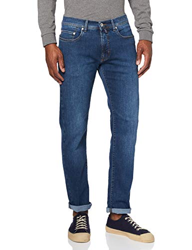 Pierre Cardin Lyon Voyage Denim Jeans, Azul, 30W x 34L para Hombre