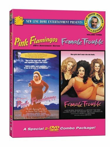 Pink Flamingos & Female Trouble [Reino Unido] [DVD]