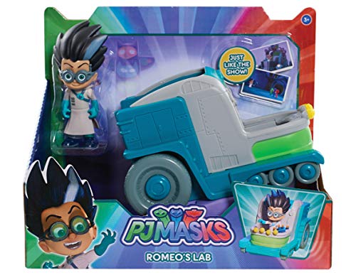 PJ Masks Vehículo Laboratorio de Romeo (Bandai 24597) , color/modelo surtido