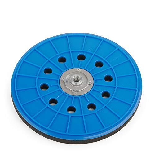 Plato Lijador Von Wabrasive | Ø 225mm | Plato de Apoyo para Velcro-Papel de Lija | Ideal para Matrix Lijadoras de Techo Lijadora de Pared Lijadora de Disco y Lijadora en Seco