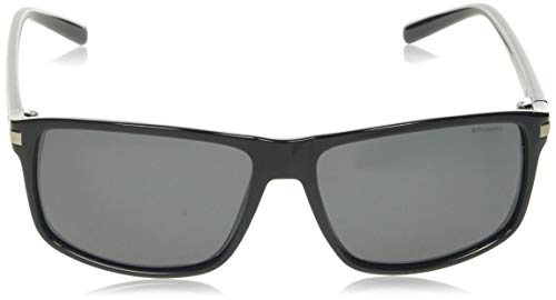 Polaroid PLD 2019/S Y2 D28 59 Gafas de sol, Negro (Shiny Black/Grey Pz), Hombre