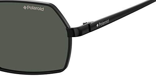 Polaroid PLD6068S-807M9 Gafas, BLACK, 56/14/135 Unisex Adulto