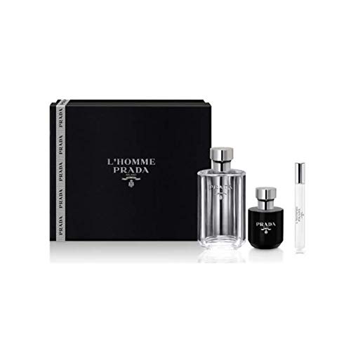 Prada Prada L Homme Edt 100Ml + Gel Ducha 100Ml + Mini Edt 10Ml Spray 210 ml