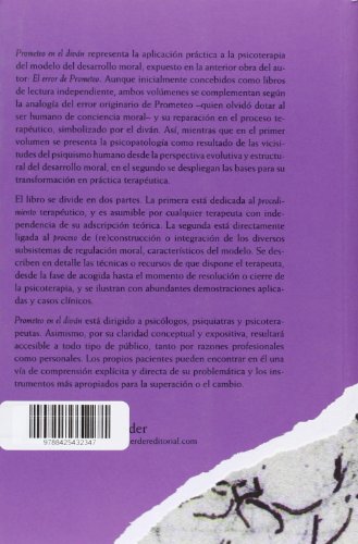 Prometeo en el diván: Psicoterapia del desarrollo moral