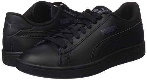 PUMA Smash V2 L, Zapatillas Unisex Adulto, Negro Black Black, 42 EU