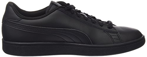 PUMA Smash V2 L, Zapatillas Unisex Adulto, Negro Black Black, 42 EU