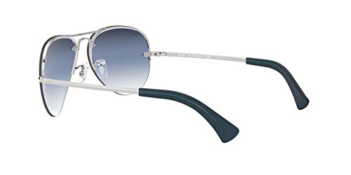 Ray-Ban 0RB3449-91290S-59 Gafas, Silver (91290s), L Unisex Adulto