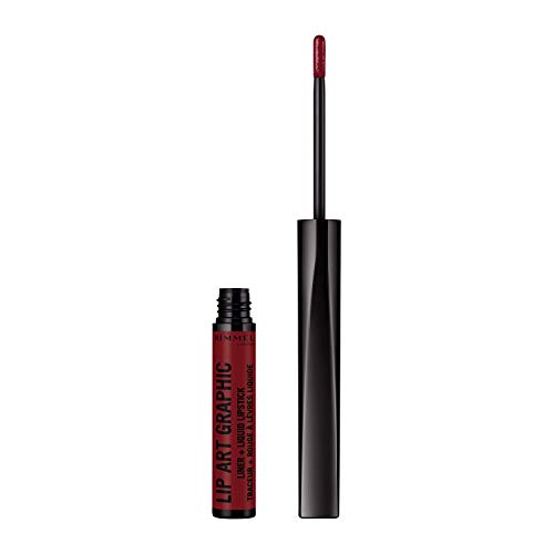 Rimmel London Lip Art gaphic barra de labios Tono 810, 8 g