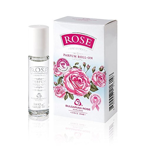 Rose Original Set de Regalo de Mujer con Agua Micelar, Perfume Roll-on y Crema de Manos con Aceite de Rosa 100% Natural