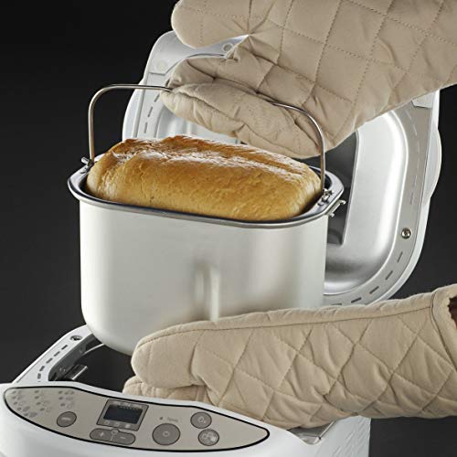 Russell Hobbs Classics - Panificadora (660 W, Digital, 12 Funciones, Capacidad de 1kg, Blanco) - ref. 18036-56