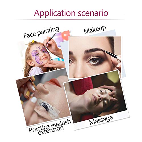 Salmue ejercicio entrenamiento entrenamiento de la cabeza trasplante de pestañas maniquí modelo de belleza bebé cara cabeza labios pestañas maquillaje masaje ejercicio entrenamiento pestañas