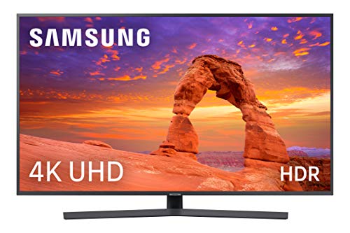 Samsung 50RU7405 serie RU7400 2019 - Smart TV de 50" con Resolución 4K UHD, Ultra Dimming, HDR (HDR10+), Procesador 4K, One Remote Control, Apple TV y compatible con Alexa